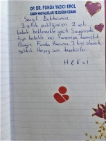 Bugün Funda hanıma 3 kişi olarak geldik.