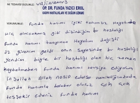 Çok çok teşekkür ederiz Funda Hanım.