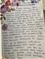 Funda Hanıma ölene kadar dua edeceğim.