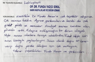 Kendisi de çok güler yüzlü ve samimiler.